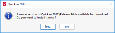 Quicken is currently unable to verify financial institution information for download
