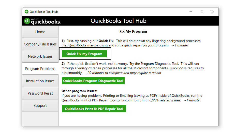 QuickBooks Desktop Won't Open or Start