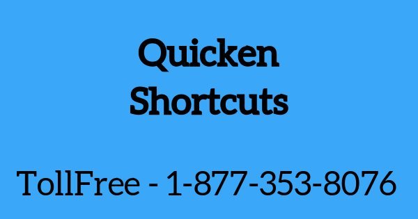 You are currently viewing Quicken Shortcuts