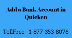 Read more about the article Add a bank account in quicken