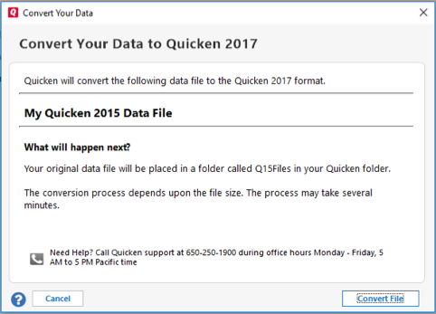 what is latest update for quicken 2015