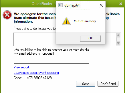 You are currently viewing qbmapi64 Error in QuickBooks